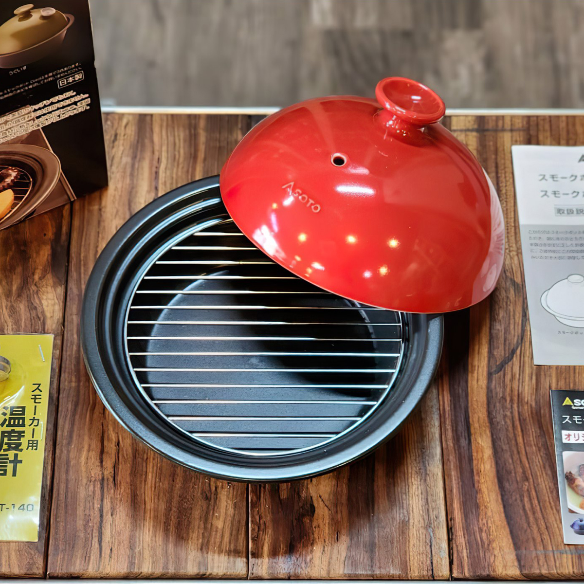 Nồi Sứ Nướng Cắm Trại Du Lịch Soto Smoke Pot Coro
