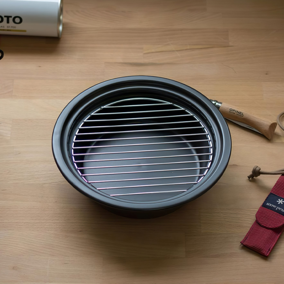 Nồi Sứ Nướng Cắm Trại Du Lịch Soto Smoke Pot Coro