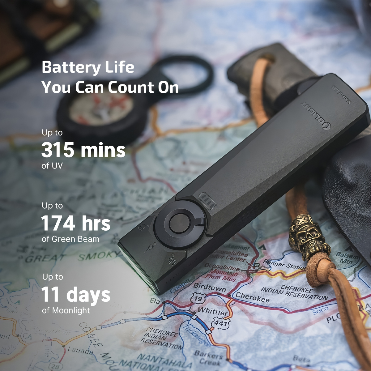 Olight Đèn Pin Bỏ Túi 3 Trong 1 Arkfeld Ultra O-aluminum Exclusive Material