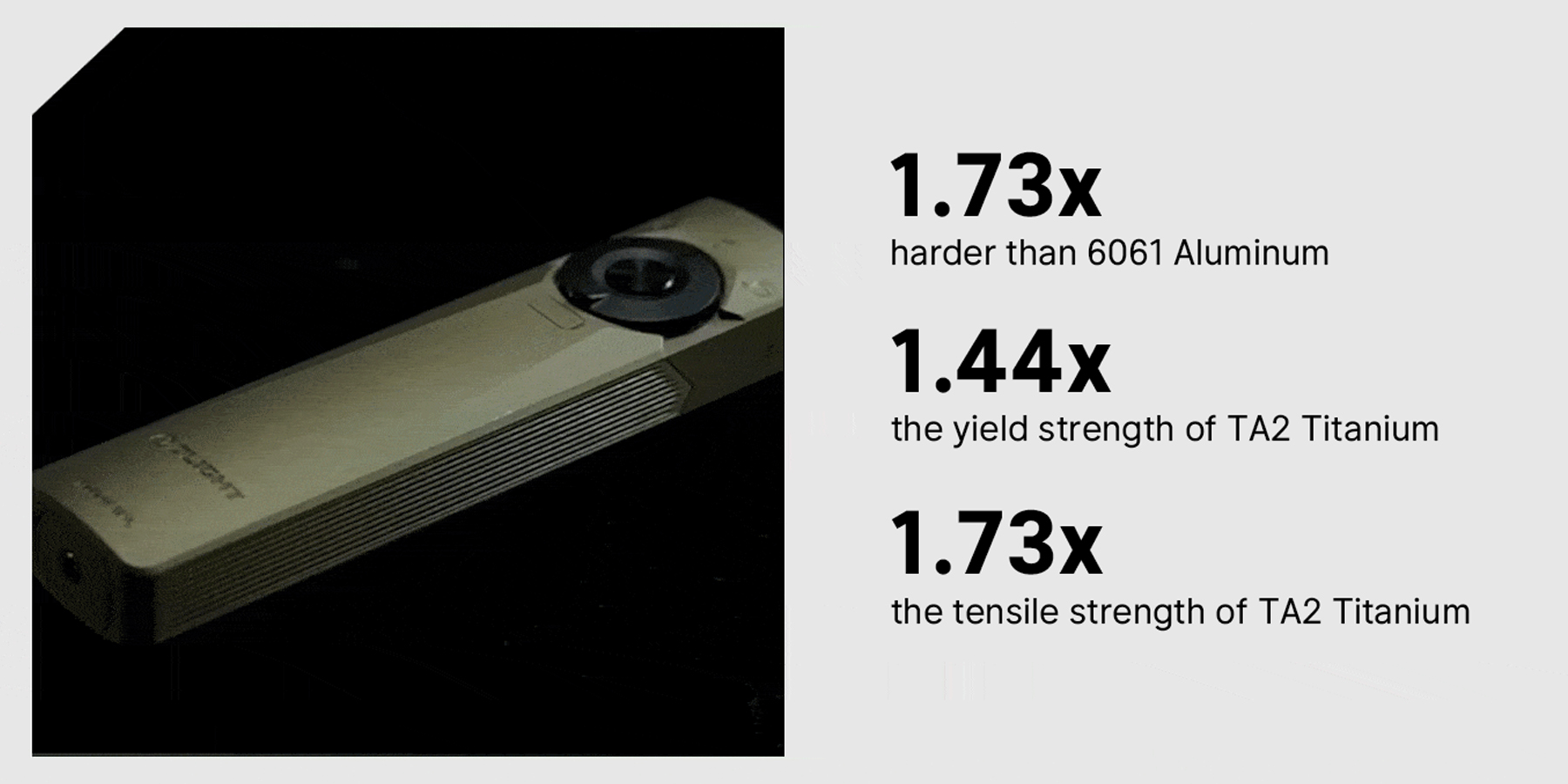 Olight Đèn Pin Bỏ Túi 3 Trong 1 Arkfeld Ultra O-aluminum Exclusive Material