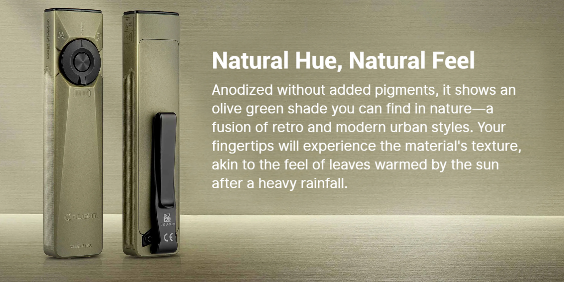 Olight Đèn Pin Bỏ Túi 3 Trong 1 Arkfeld Ultra O-aluminum Exclusive Material