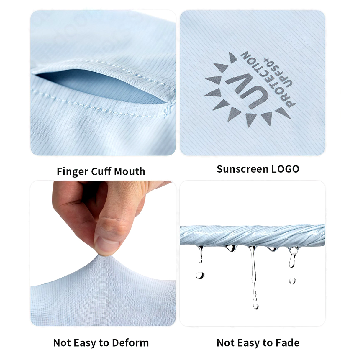 Naturehike Ống Găng Tay Xỏ Ngón Chống Nóng ( UPF50+ Fingerless sun protection sleeves ) Cắm Trại