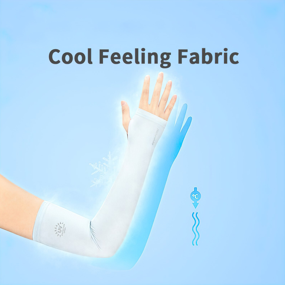 Naturehike Ống Găng Tay Xỏ Ngón Chống Nóng ( UPF50+ Fingerless sun protection sleeves ) Cắm Trại
