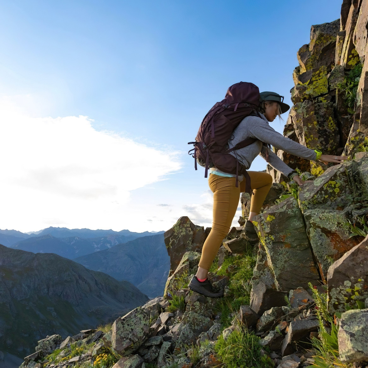 Osprey Kyte 38L Balo Du lịch Leo Núi
