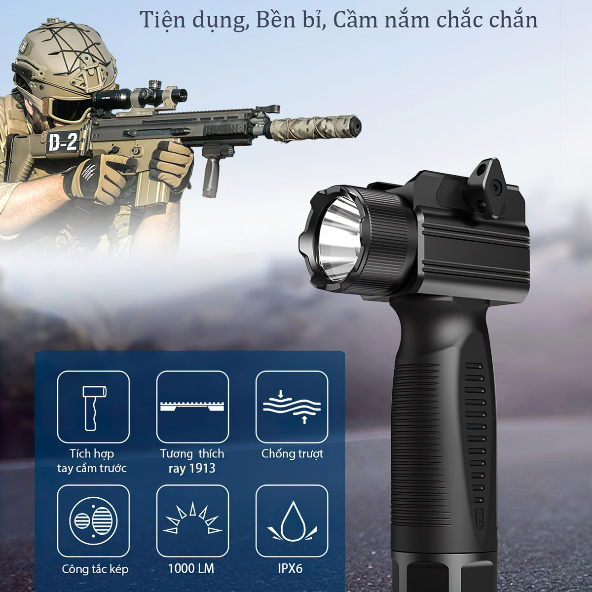 Phụ Kiện Chuyên Dụng KLARUS VGLSáng 1000 Lumen Chiếu Xa 273M