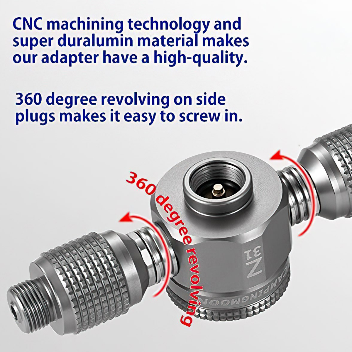 Campingmoon Z31 Phụ Kiện Đầu Chuyển Đổi Bình Gas Mini