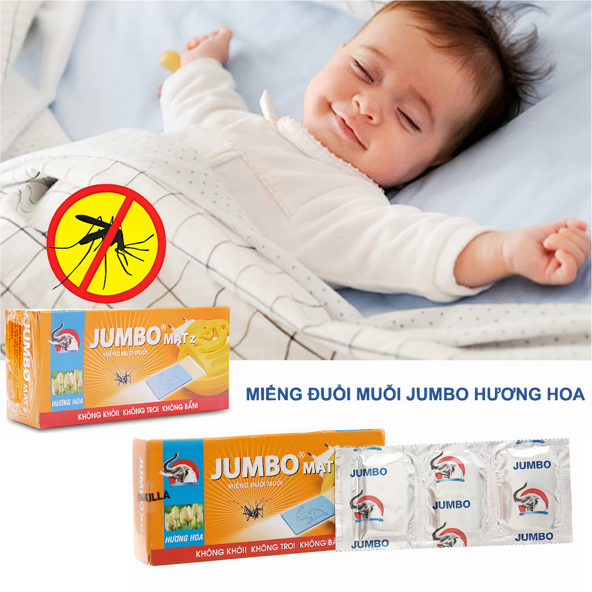 Miếng đuổi muỗi Jumbo MAT Z không khói
