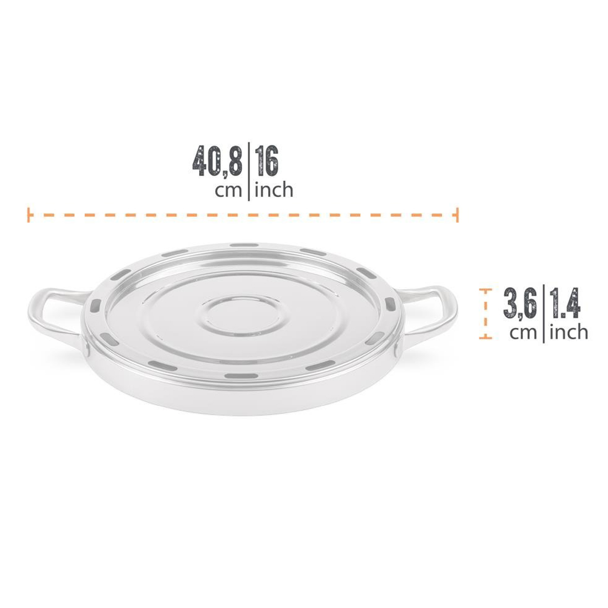 Petromax Camp Oven Bake Phụ Kiện Khay Nướng Nồi Nướng Nhiệt Cắm Trại Đa Năng