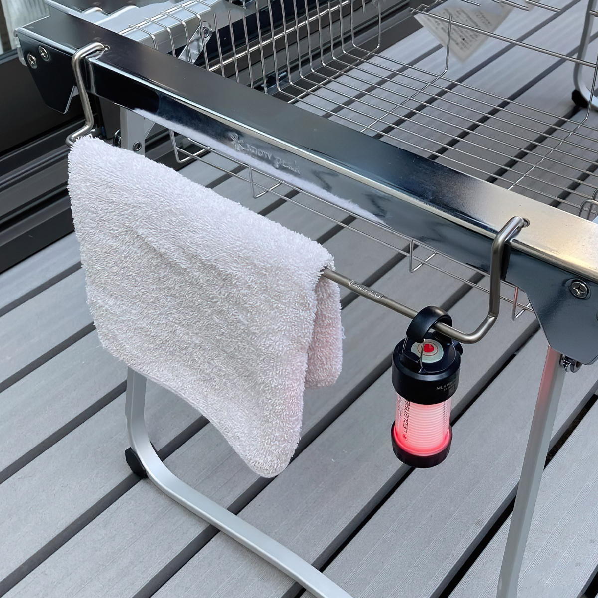 Snowpeak Phụ Kiện Móc Treo Cắm Trại Du Lịch Igt Stainless Steel Box Hanger Ck-020