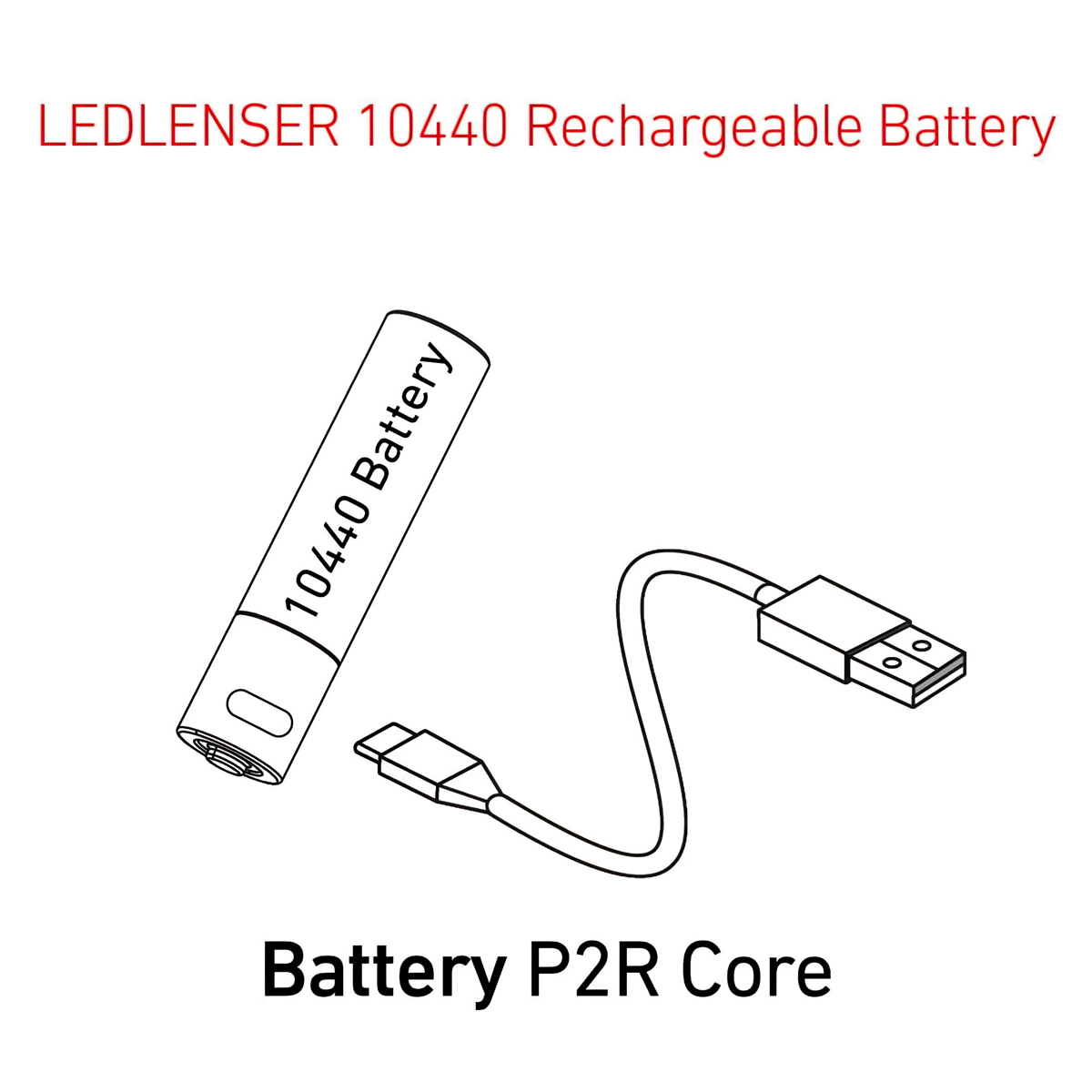 Ledlenser P2R Core Pin Cắm Trại