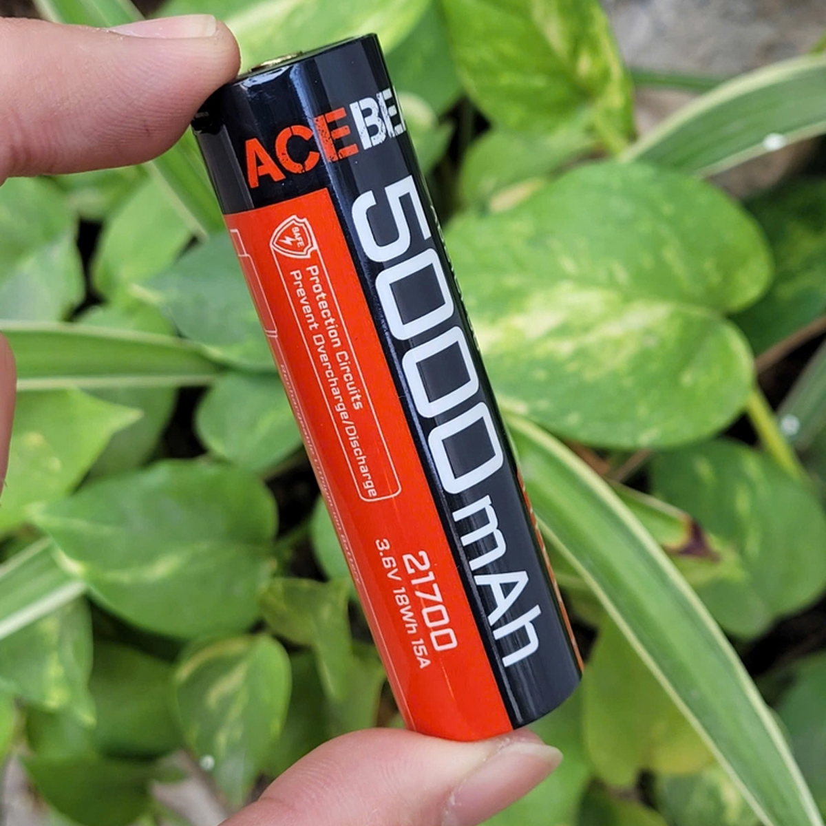 Pin Sạc Acebeam 21700 5000Mah Dòng Xả 15A Sạc USB