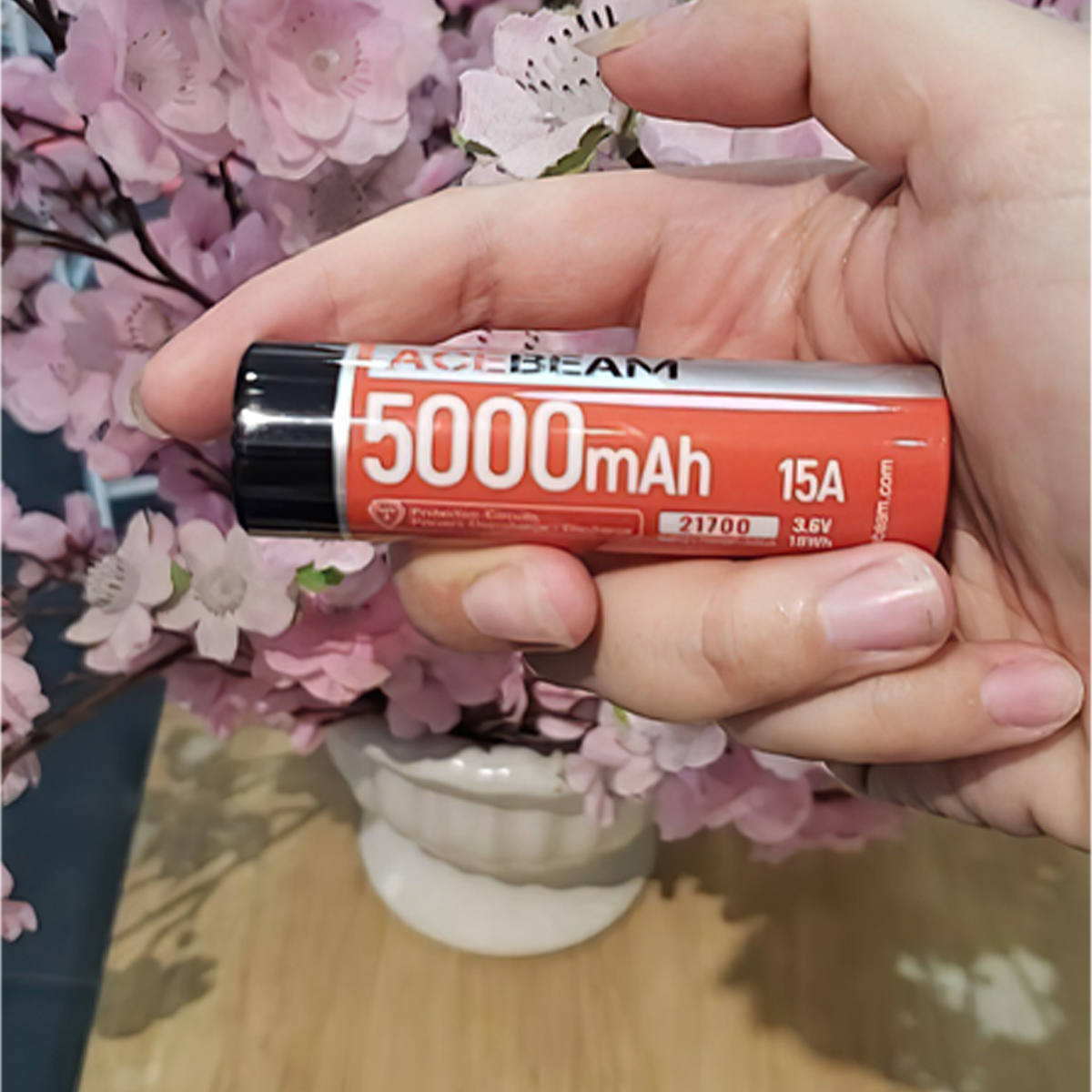 Acebeam  Pin Sạc Li-Ion 21700 Dung Lượng 5000Mah