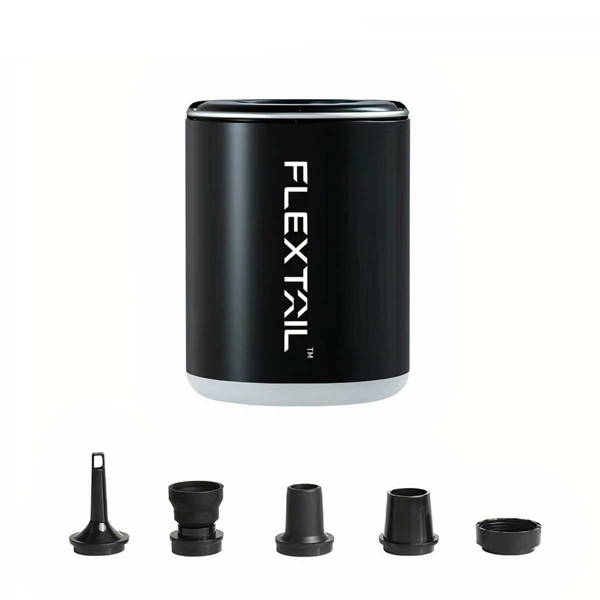 Máy bơm hơi lều đệm gối hơi cắm trại đa năng TINY PUMP 2X hút chân không kiêm đèn dã ngoại