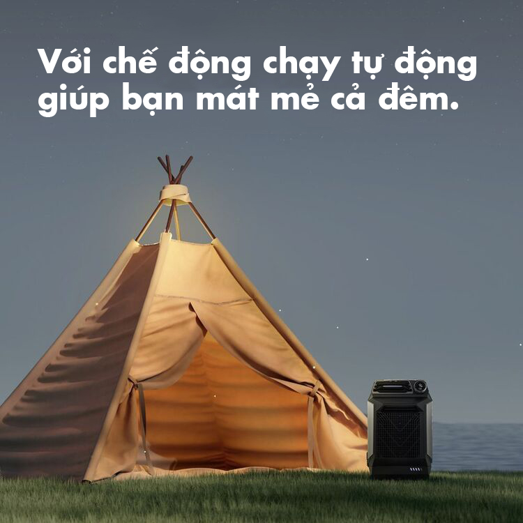 EcoFlow Wave 1 Máy Lạnh Di Động Cắm Trại - 4000BTU 1200W + Pin Cho Máy Lạnh 1008Wh