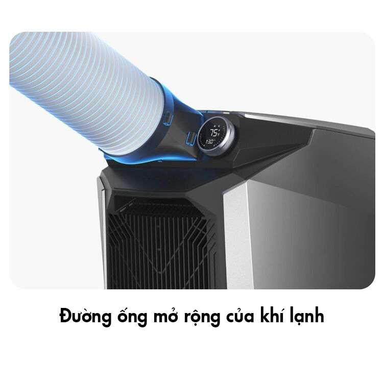 EcoFlow Wave 1 Máy Lạnh Di Động Cắm Trại - 4000BTU 1200W + Pin Cho Máy Lạnh 1008Wh