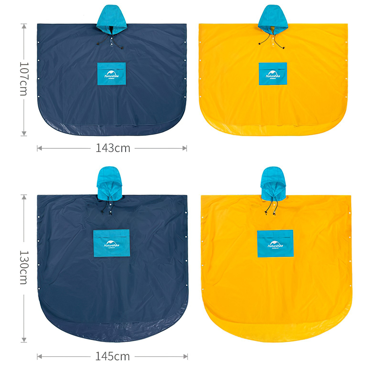 Naturehike Áo Mưa Gọn Nhẹ, Thân Thiện, Dễ Dùng