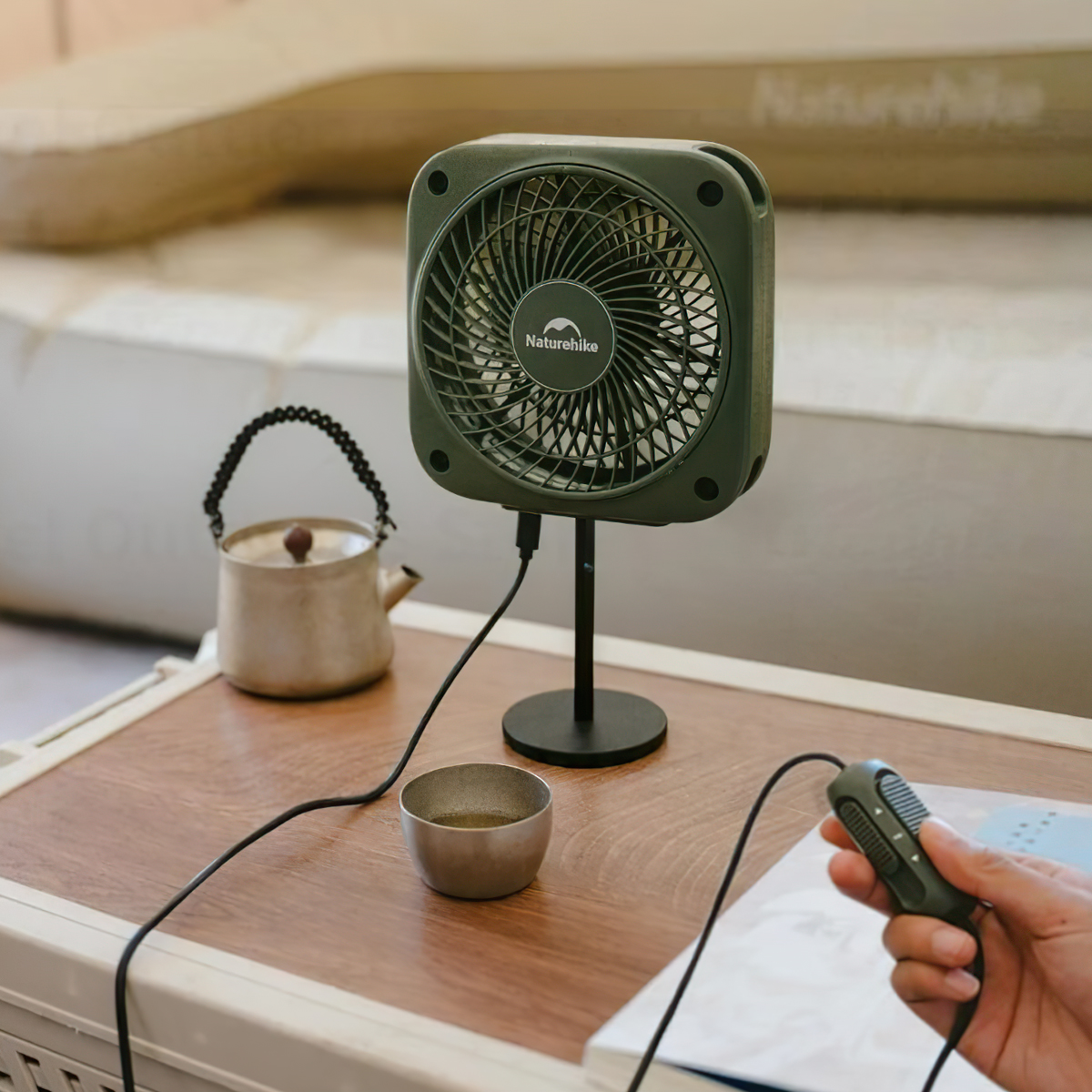 Naturehike CNK2300DQ018 Quạt Mini Cắm Trại (không pin)