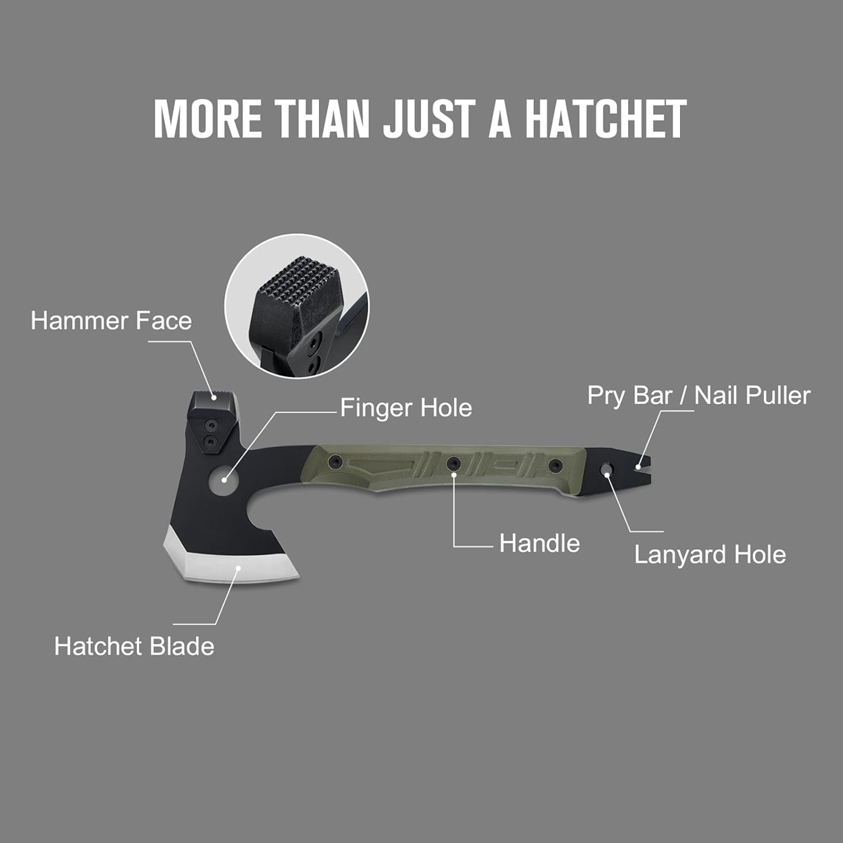 Olight Otacle A1 (Axe) Rìu Đa Chức Năng Cắm Trại