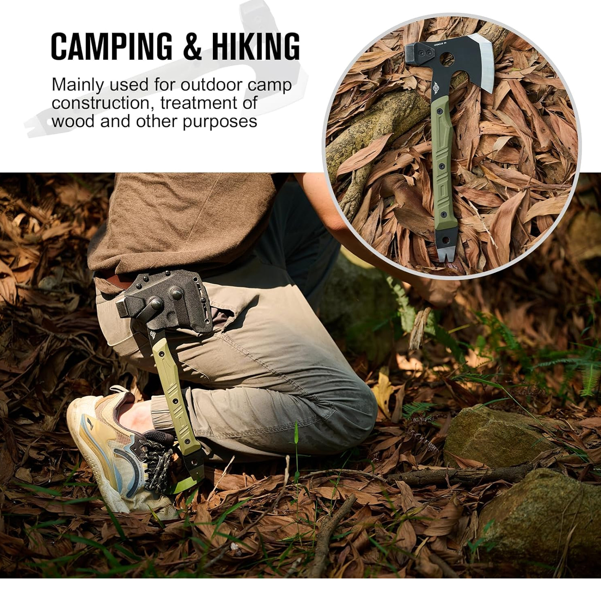 Olight Otacle A1 (Axe) Rìu Đa Chức Năng Cắm Trại