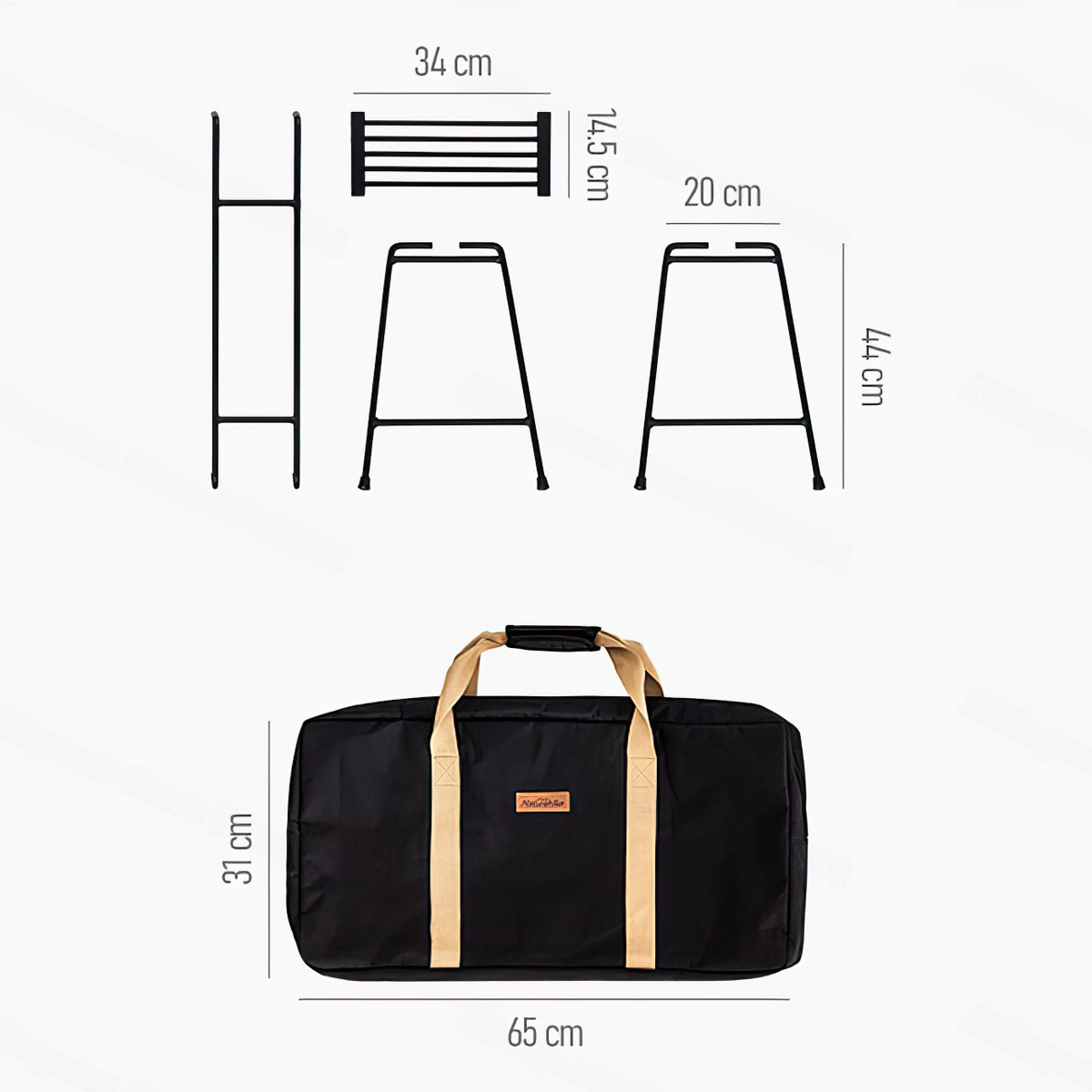 Naturehike Siêu giá để đồ nấu ăn Glamping