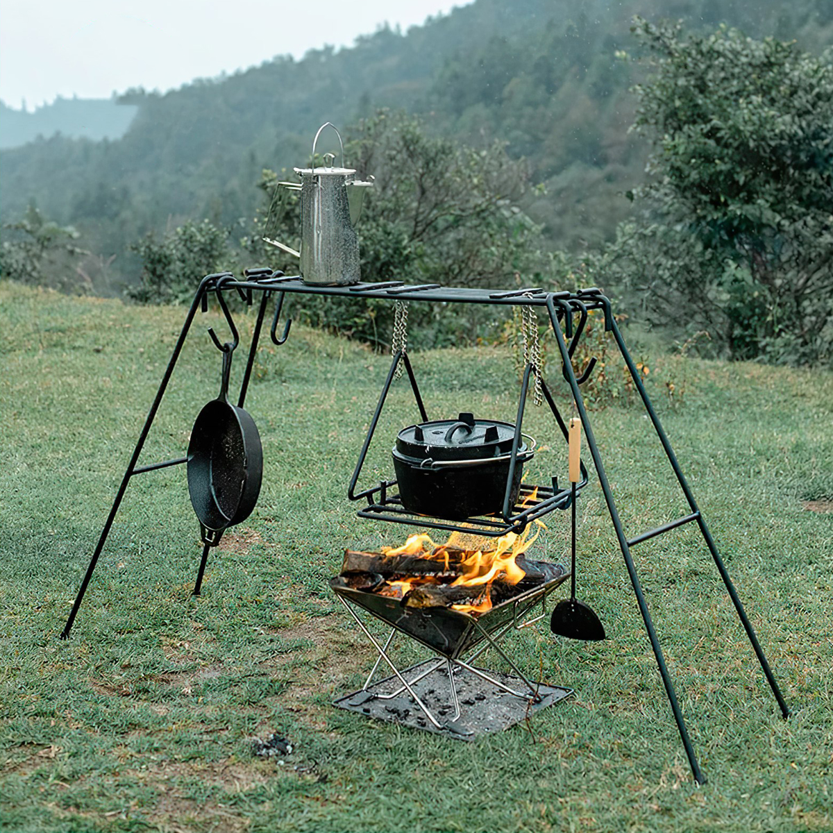 Naturehike Siêu giá để đồ nấu ăn Glamping