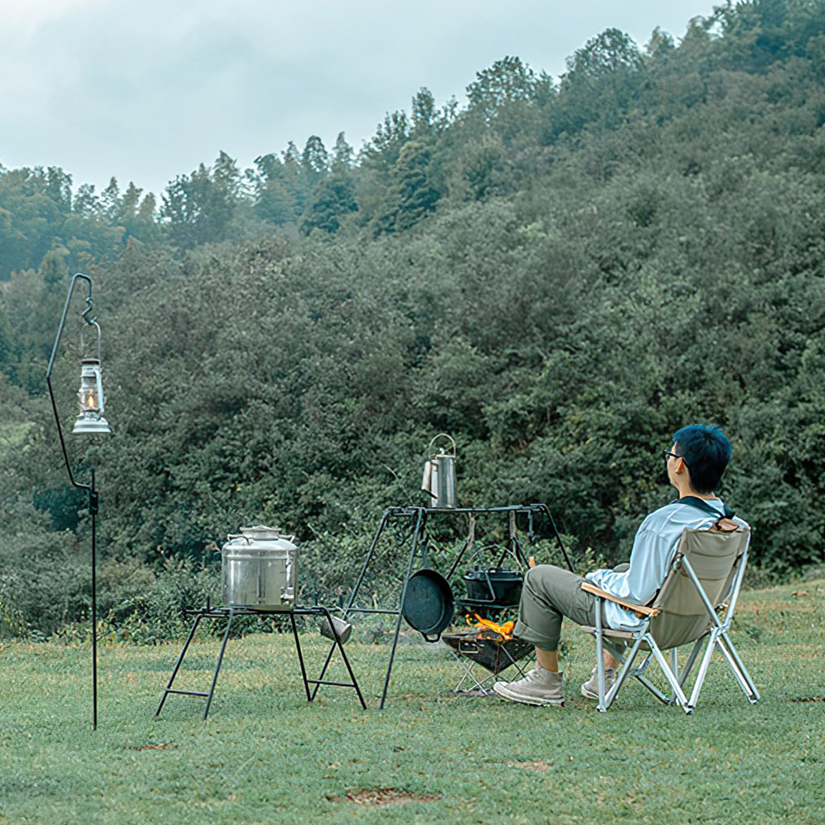 Naturehike Siêu giá để đồ nấu ăn Glamping