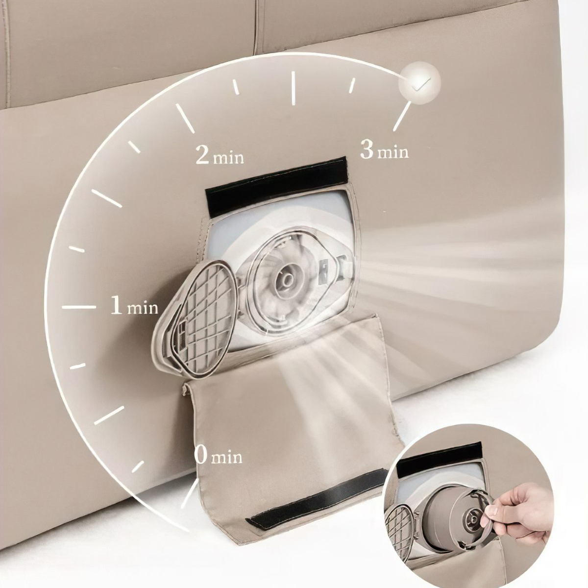 Naturehike CNH22DZ023 Sofa Bơm Hơi Cắm Trại Ngoài Trời 1-2 Người Glamping