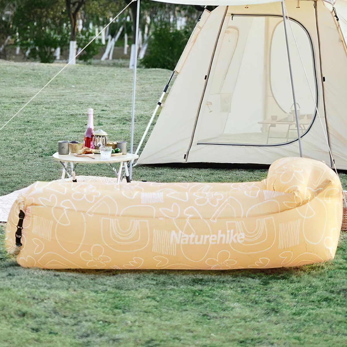 Naturehike CNH22DZ022 Sofa Bơm Hơi Xếp Gọn Cắm Trại