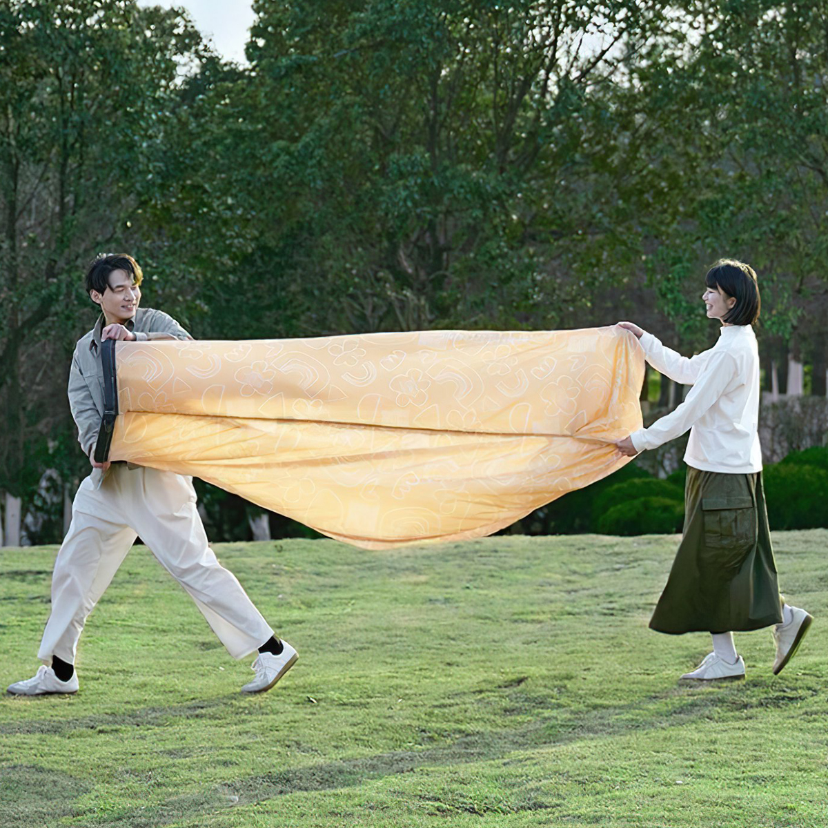 Naturehike CNH22DZ022 Sofa Bơm Hơi Xếp Gọn Cắm Trại