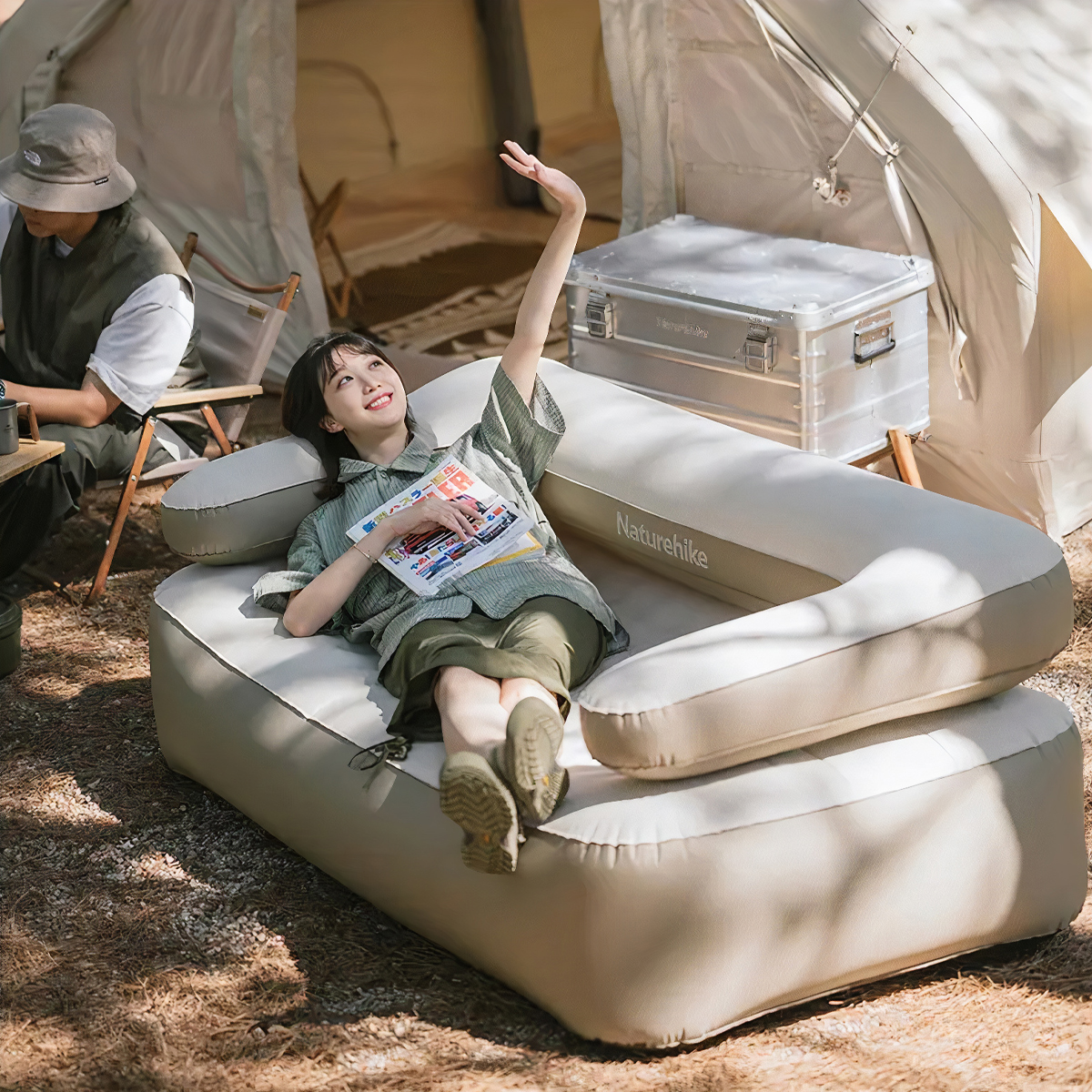 Naturehike Sofa hơi cắm trại Glamping