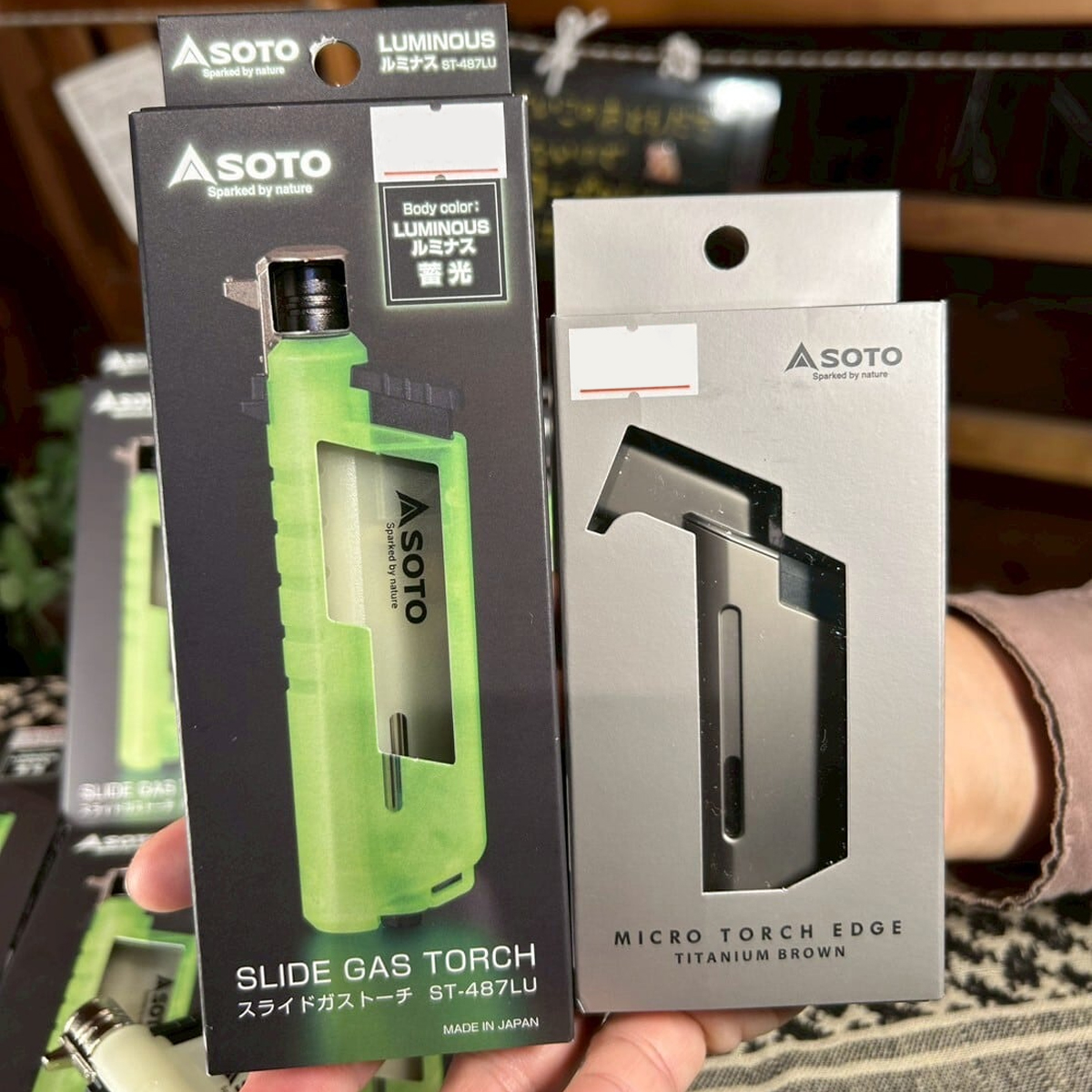 Soto ST-487LU Bật Lửa Khò Cắm Trại Luminous – Phiên Bản Giới Hạn