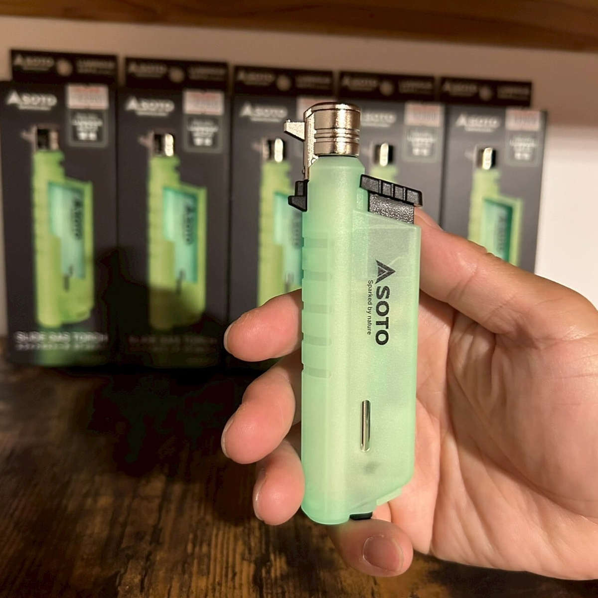 Soto ST-487LU Bật Lửa Khò Cắm Trại Luminous – Phiên Bản Giới Hạn