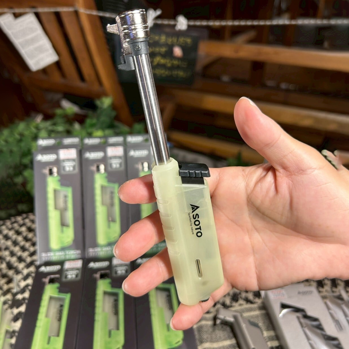 Soto ST-487LU Bật Lửa Khò Cắm Trại Luminous – Phiên Bản Giới Hạn