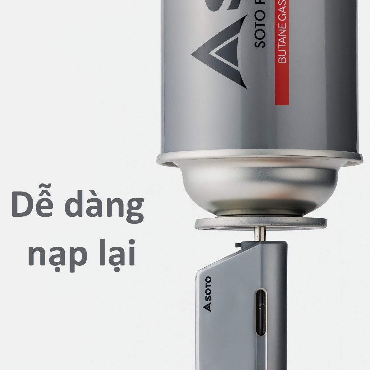 Soto ST- 489 Bật Lửa Cắm Trại Micro Torch Edge