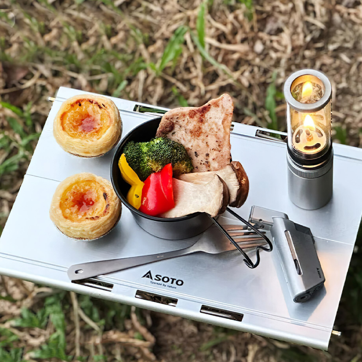 Soto ST- 489 Bật Lửa Cắm Trại Micro Torch Edge