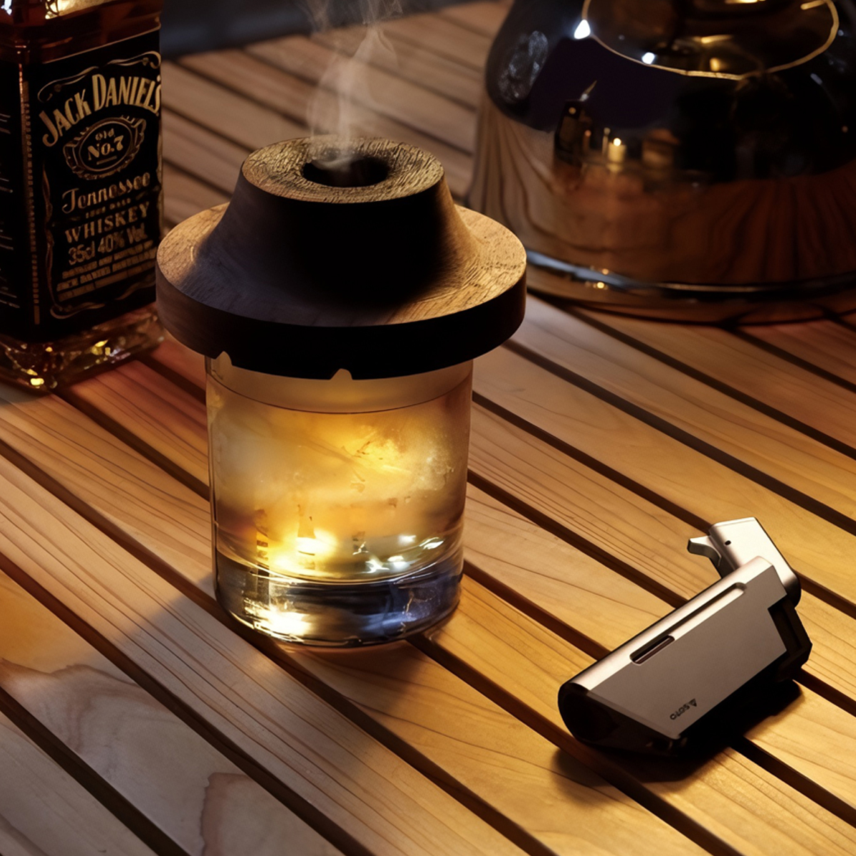 Soto ST-489TB Bật Lửa Cắm Trại MICRO TORCH EDGE - Brown Titanium ( Phiên bản giới hạn )