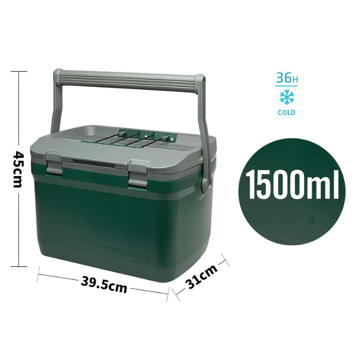 Stanley Adventure Cooler 16QT Thùng Đựng Đá Cắm Trại