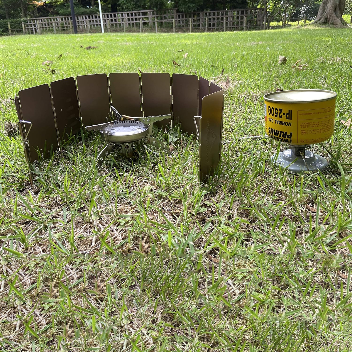 Campingmoon Yd-8 Tấm Chắn Gió Bếp Cắm Trại