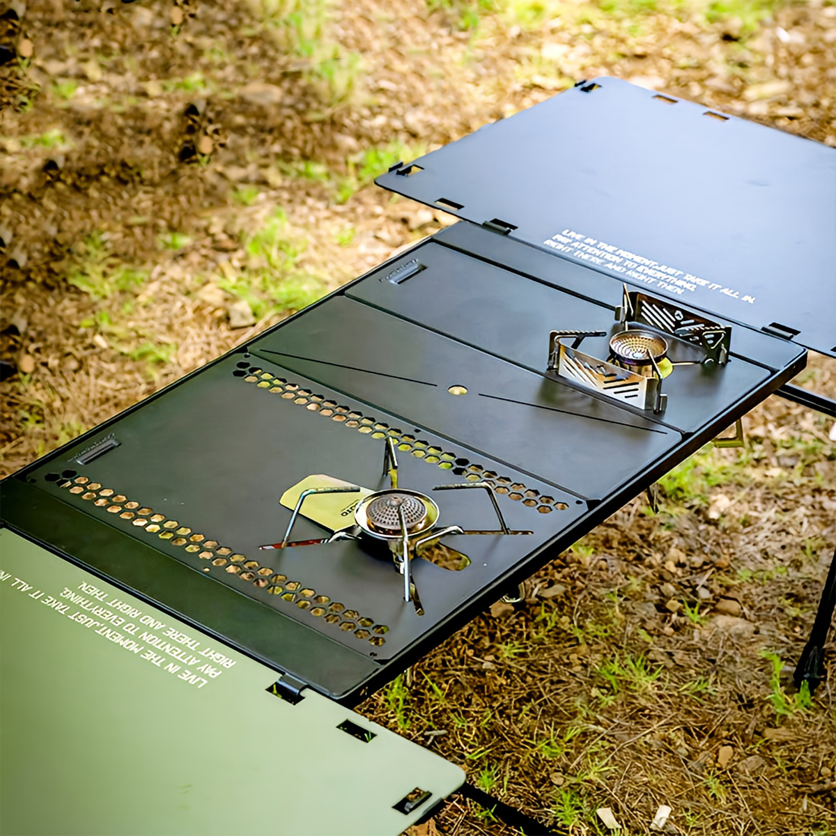 Campingmoon Tấm Pallet Cho Bếp Gas Chân Nhện Đa Năng GT36