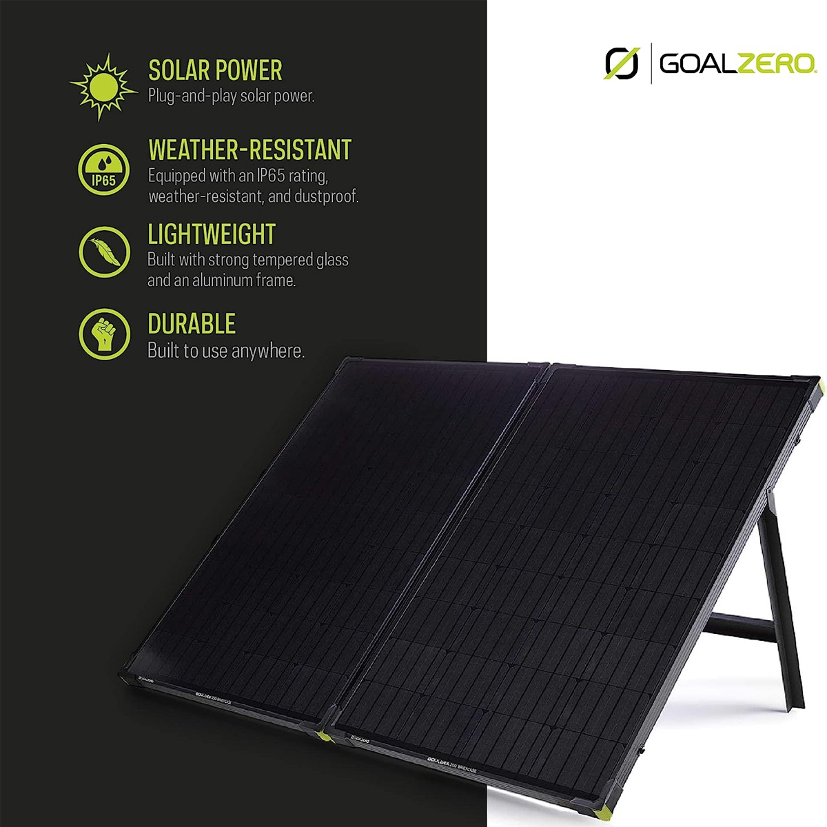 Tấm Pin Mặt Trời Goal Zero Boulder 200 Briefcase Solar Panel