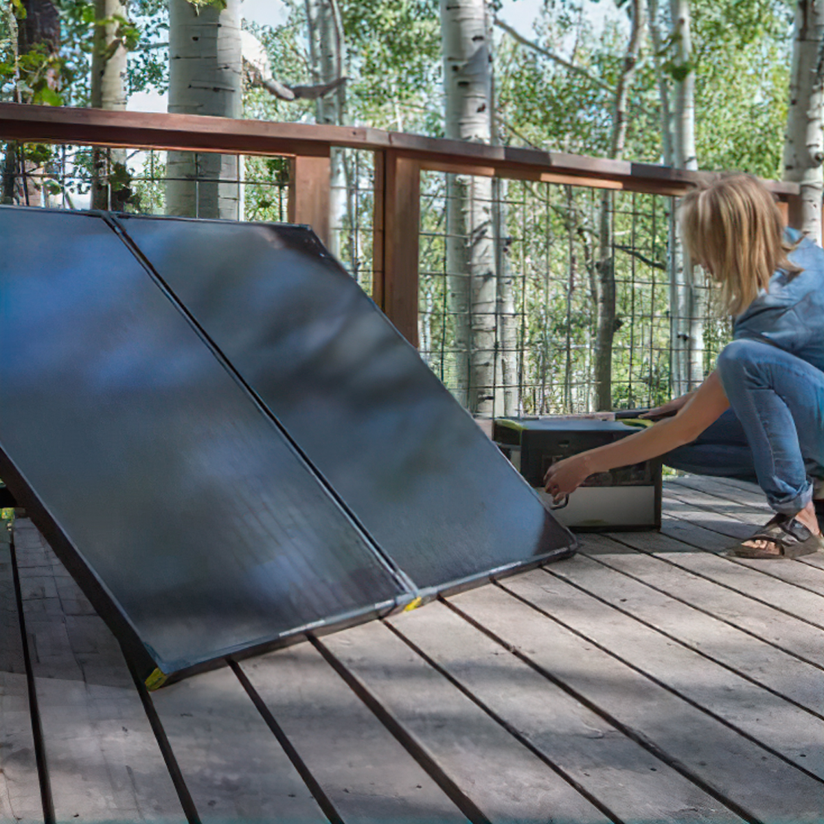 Tấm Pin Mặt Trời Goal Zero Boulder 200 Briefcase Solar Panel