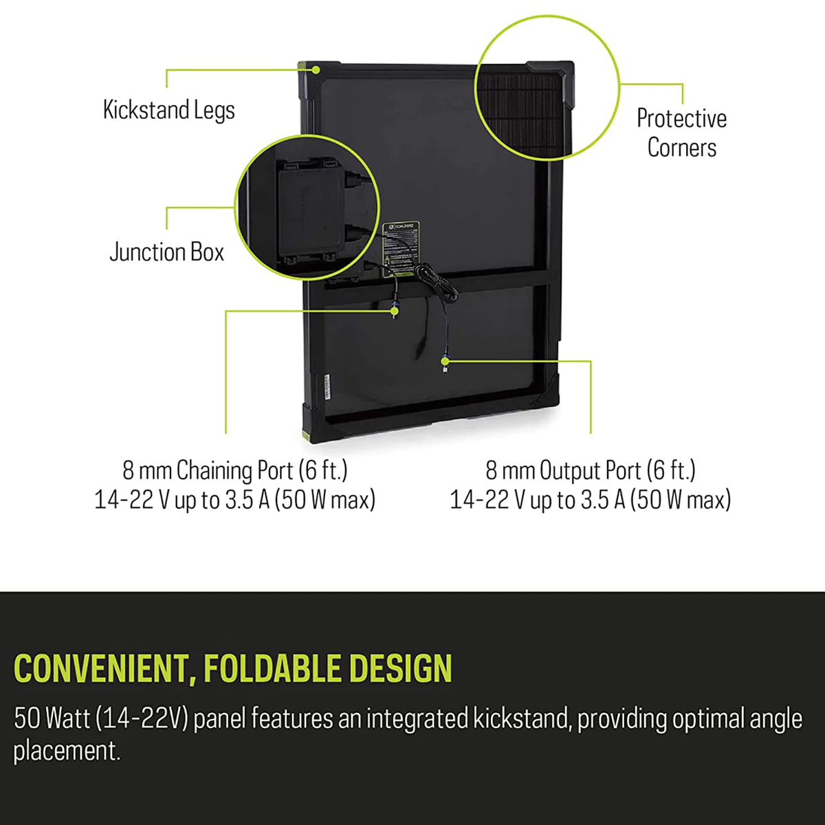 Tấm Pin Mặt Trời Goal Zero Boulder 50 Solar Panel