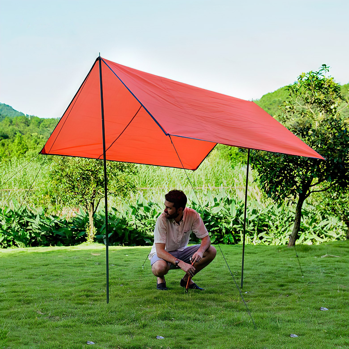 Tăng Bạt Cắm Trại Naturehike Oxford Cloth 2Man Mat