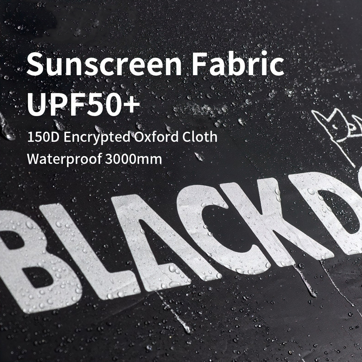 Tăng Cắm Trại Du Lịch Phủ Bạc Lục Giác Blackdog Hexagon Tarp Silver Coated