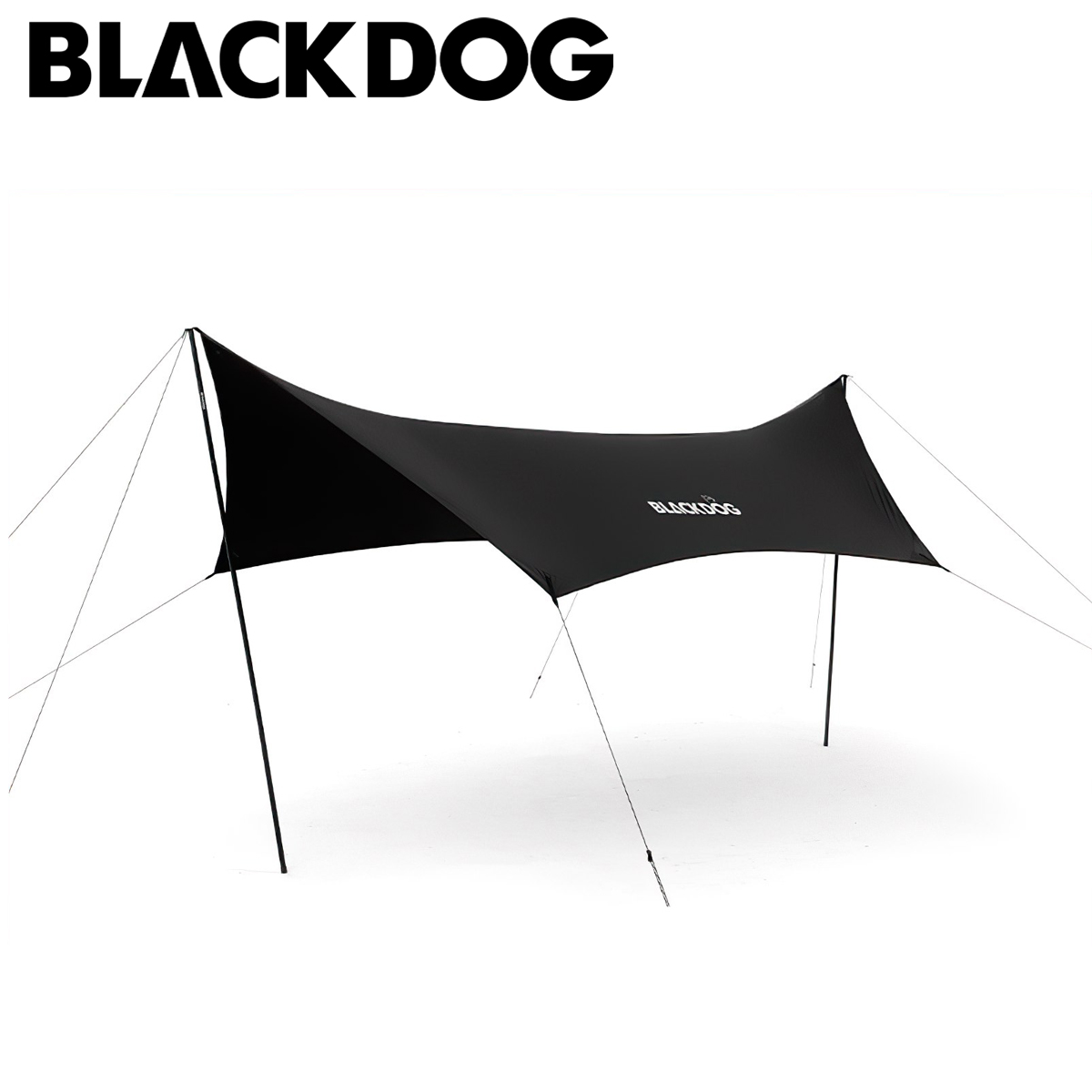 Tăng Cắm Trại Du Lịch Phủ Bạc Lục Giác Blackdog Hexagon Tarp Silver Coated