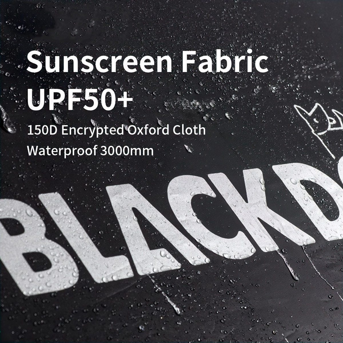 Tăng Cắm Trại Du Lịch Phủ Vinyl Lục Giác Lớn Cho Hơn 20 Người Blackdog BD-TM003 Large Hexagon Tarp