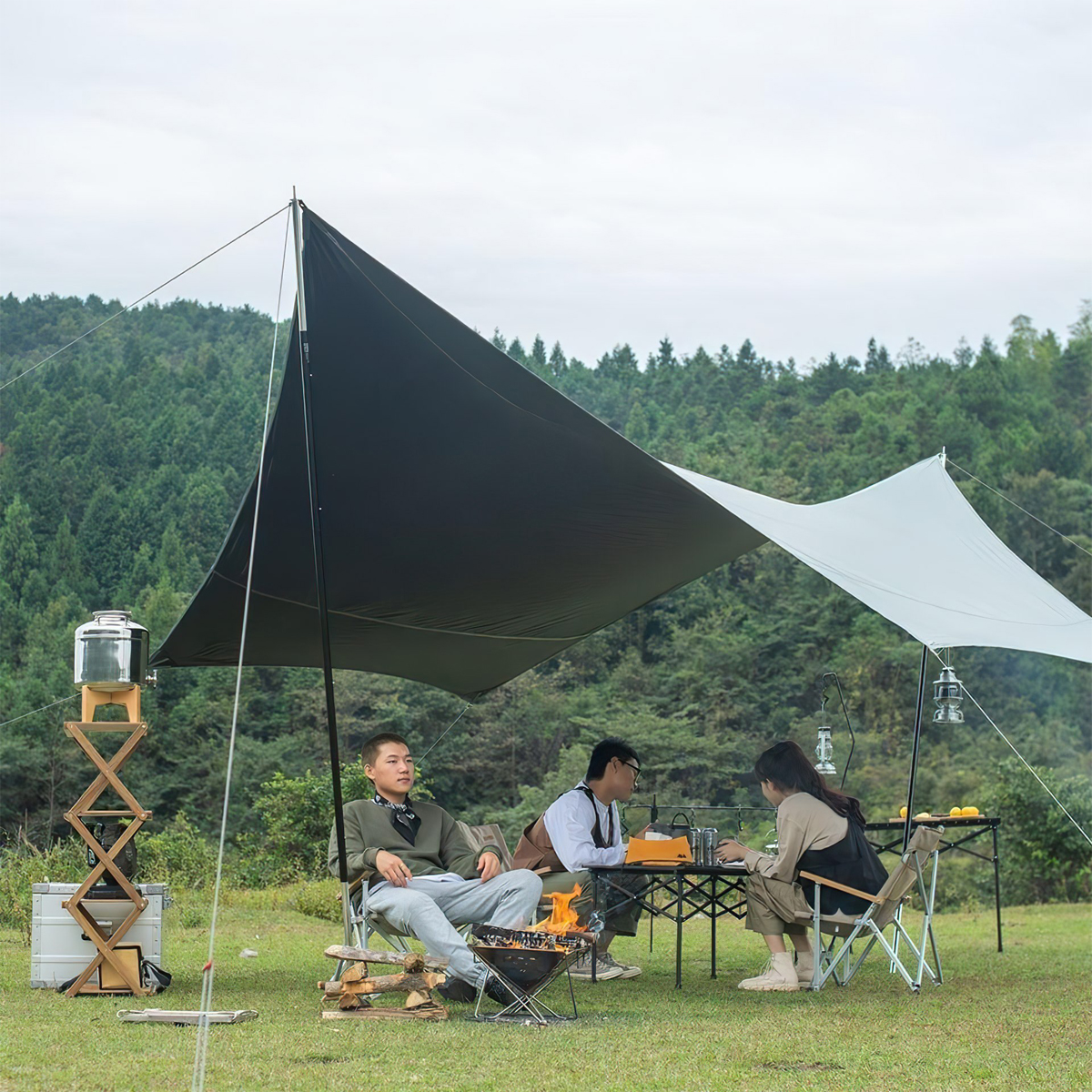 Naturehike NH20TM087 Tăng Lều Lục Giác Cho 6 – 8 người