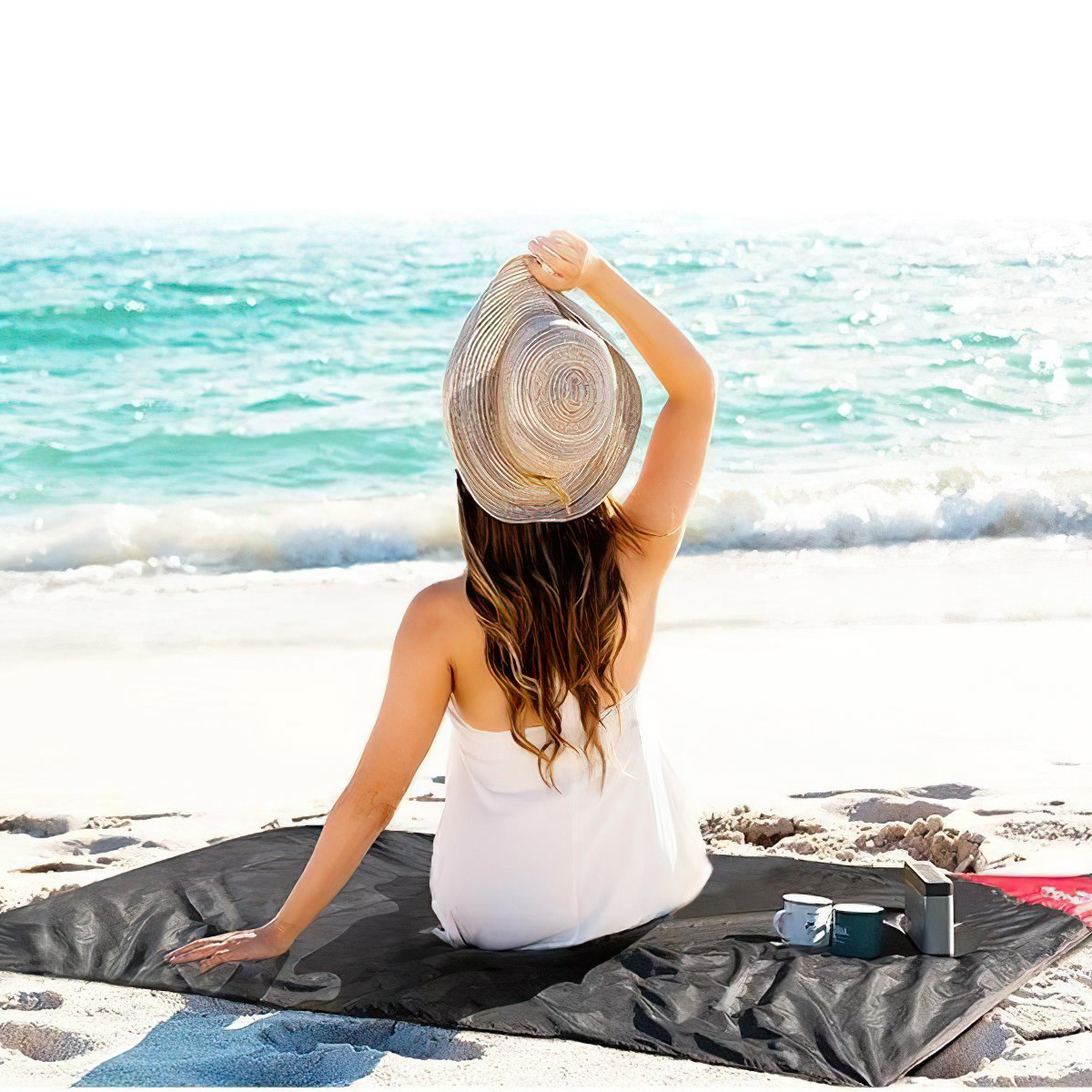 Thảm Cắm Trại Gấp Gọn Chống Nước Tiện Lợi NatureHike NH17D050-B