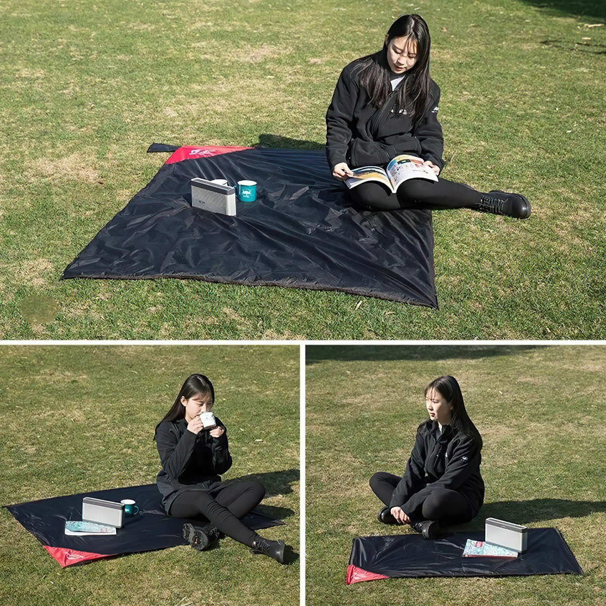 Thảm Cắm Trại Gấp Gọn Chống Nước Tiện Lợi NatureHike NH17D050-B