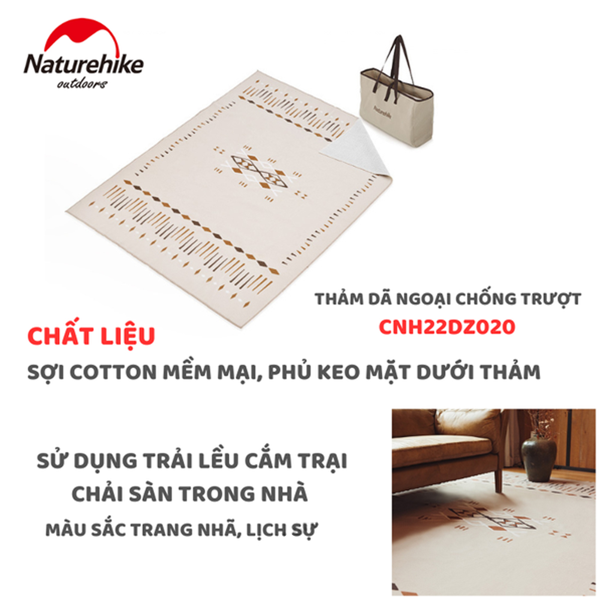 Thảm cắm trại NatureHike CNH22DZ020